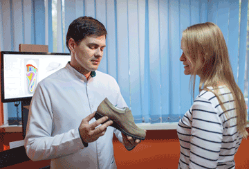Présentation d’une demande de règlement pour chaussures orthopédiques